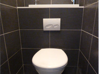 WiCi Bati Wassersparende Handwaschbecken auf Wand-WC intergriert - Herr L (Frankreich - 50)
